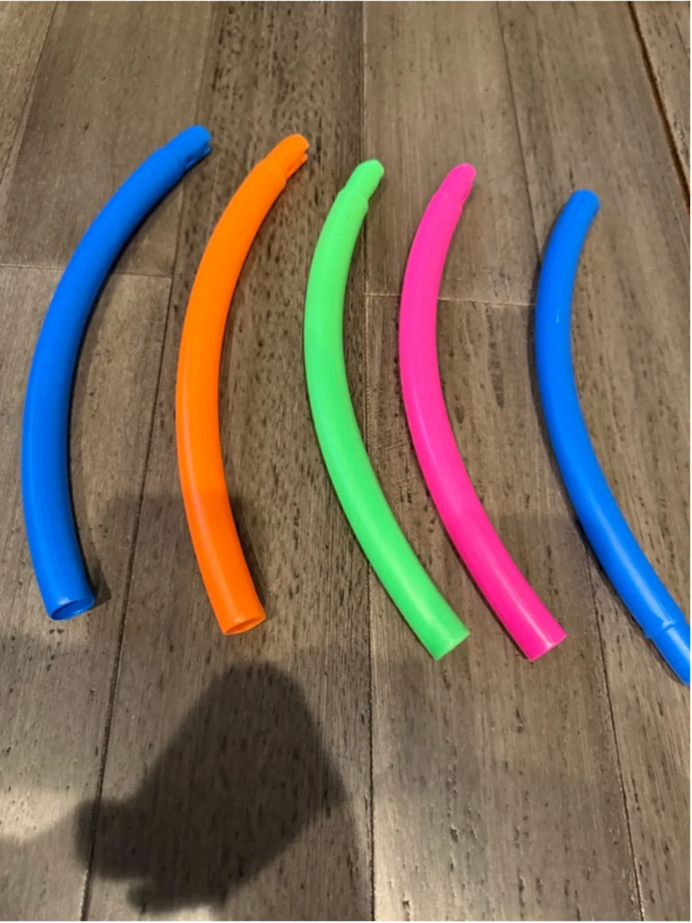 Detachable Hula Hoop -Set of 5 plus 3 extra pieces